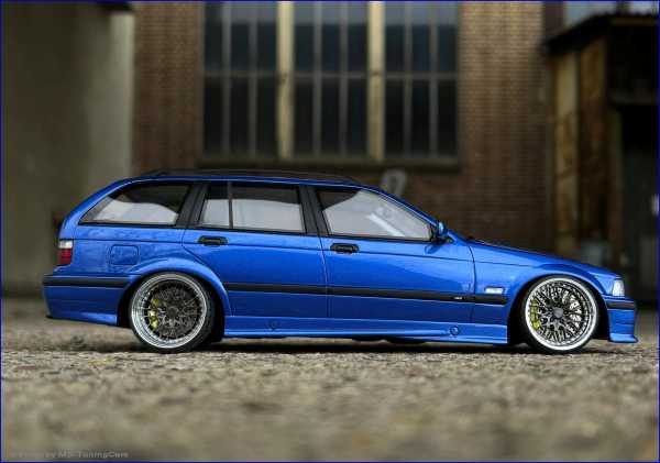 1:18 BMW E36 328I MPack Touring Estorilblau